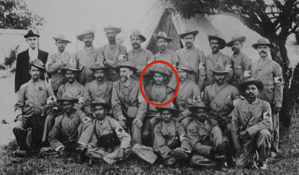 ahimsawaadi-sergeant-major-gandhi-supporting-british-war